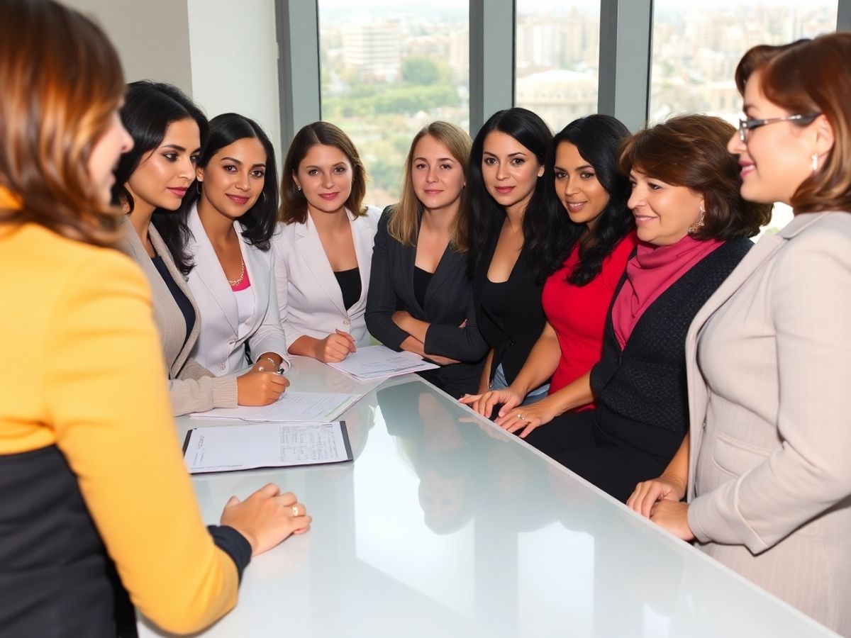 Femei discutând despre politica românească la o masă.